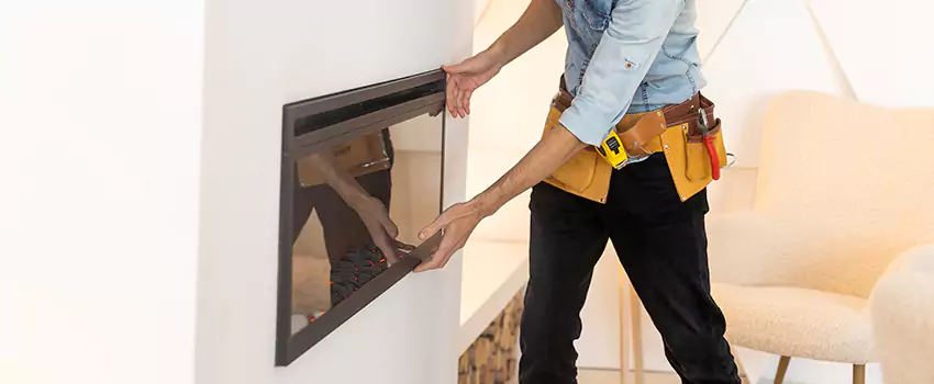 Metal Fireplace Installation in Idylwood, Virginia