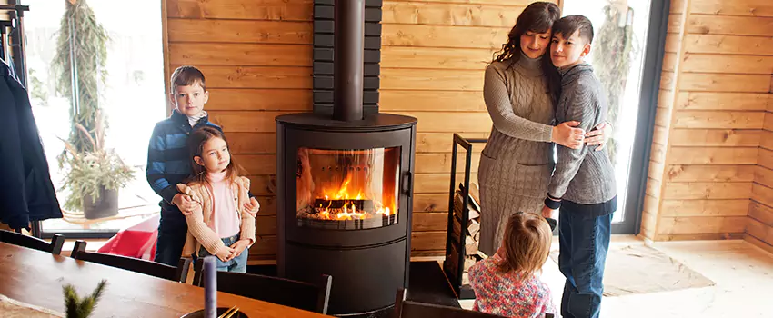 Morso Cast Iron Fireplace Insert Installation in Idylwood, Virginia