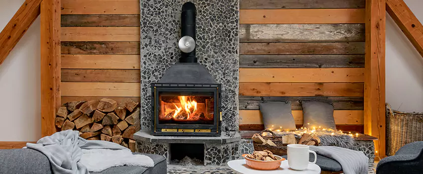 Thelin Hearth Products Direct Vent Gas Stove Fireplace Inspection in Idylwood, Virginia